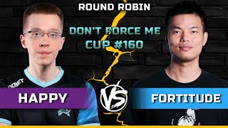 WC3 | Round Robin | [UD] Happy vs Fortitude [HU] | Don't Force Me Cup #160