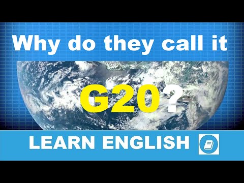 Why do they call it G20? – English Explainer Video