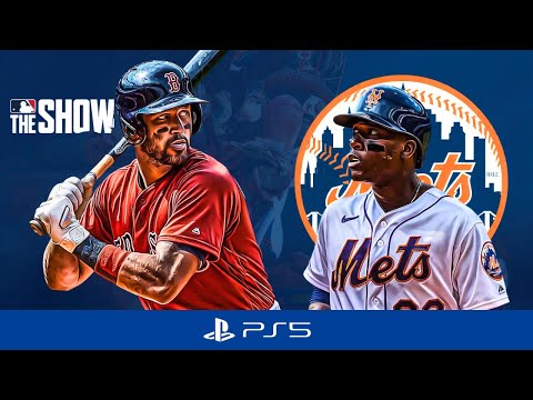 Red Sox vs Mets MLB Showdown on PS5! (Canal MundoGamerBrasil_)