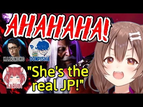 Korone's Loud Villain Laugh Surprised All Her Teammates [Hololive/Street Fighter 6]