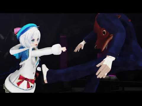 【.LIVE＋馬/MMD】エンゼルフィッシュ【電脳少女シロ生誕祭】