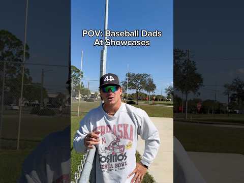 Baseball Dads at Showcases 🤣 #baseballdads #baseballcoach #baseball #comedy