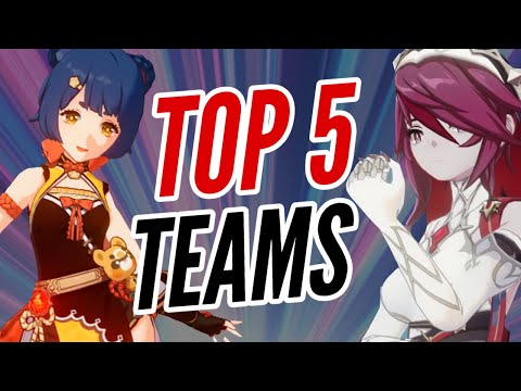 TOP 5 TEAMS THAT ARE NOW POPULAR IN 2.3 GENSHIN IMPACT