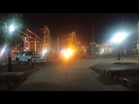 Vlog, BBQ party, Wind Power Plant and Power Plant Grid | Revo | Night time