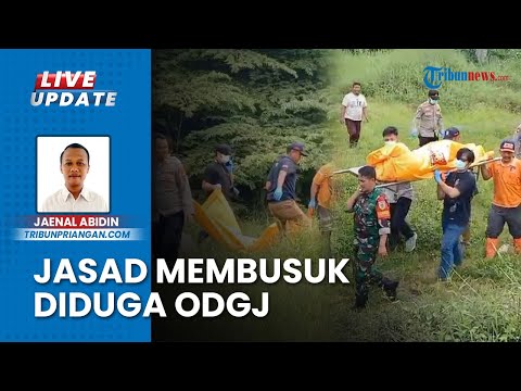 Diduga ODGJ Tewas di Ladang Warga Kota Tasikmalaya, Mayat Ditemukan Seorang Pencari Rumput