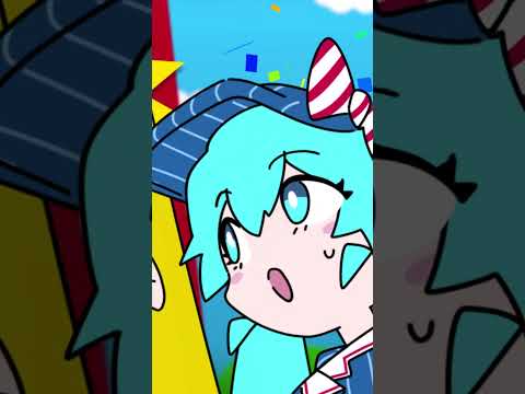 Was she always there?!😵‍💫 #メズマライザー #初音ミク #重音テト #mesmerizer #hatsunemiku #kasaneteto #shorts