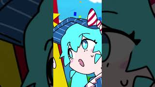 Was she always there?!😵‍💫 #メズマライザー #初音ミク #重音テト #mesmerizer #hatsunemiku #kasaneteto #shorts