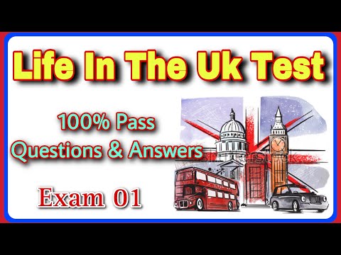 Life In The Uk Test, Exam 1 | British Citizenship, ILR | Updated 2024