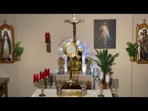 LIVE Eucharistic Adoration - Sisters of Divine Mercy