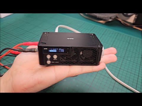 DC 100W Electronic Load Miniware MDP-L1060 - unboxing and quick test