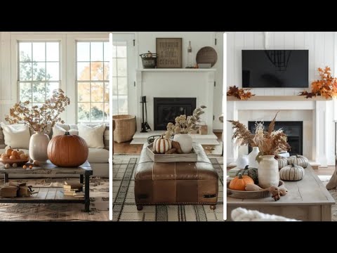 44 Stunning Ideas to Transform Your Living Room This Fall