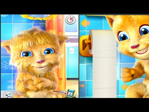 my talking tom ,talking ginger, talking tom cartoon #subscribe #viral