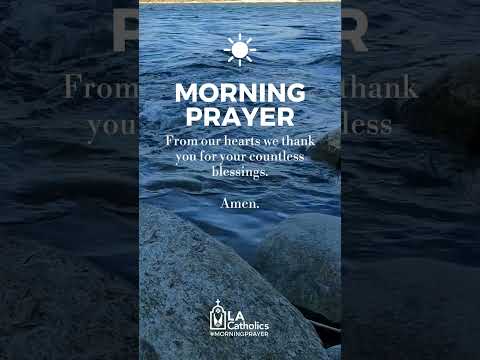 October 20th Morning Prayer #shorts