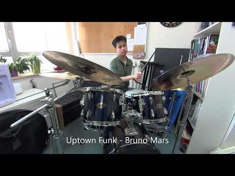 Uptown Funk - Bruno Mars - Drum Cover By Me - February 14th 2021