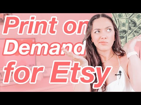 How to Make Money on Etsy With Print on Demand