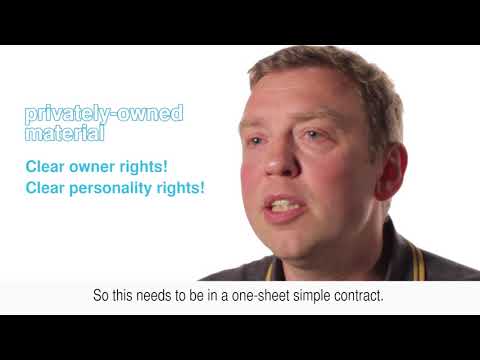 Preview eTraining | Clearing Rights | Third Party Material in Documentaries