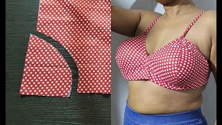 Soft Cotton Bra Cutting and Stitching | सूती ब्रा