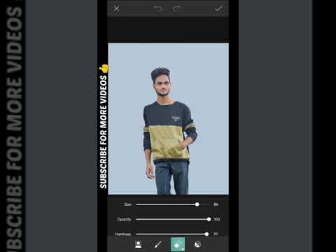 30 sec me background change photo editing in PicsArt #editingshorts #editingtutorial #photoediting