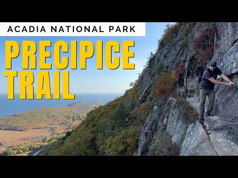 Precipice Trail: Acadia's Dangerous Hike with Iron Rung Ladders and Sheer Cliffs