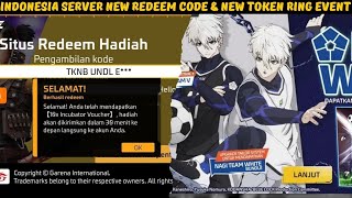 Indonesia server new redeem code & new token ring event 🔥 ff Indonesia server new event today 🎯