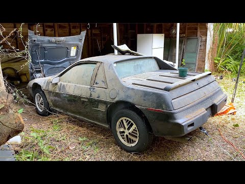 FIERO Barn Find - Sitting Over 30 Years!