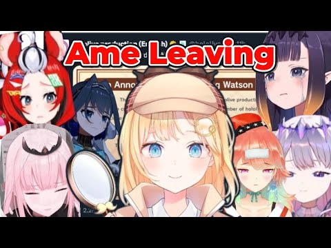 All of EN reacts to Ame's Situation