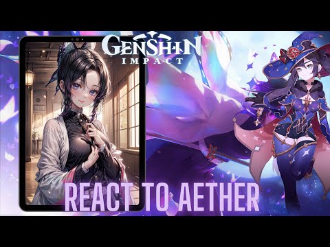 Genshin impact react to Aether as shinobu kocho |muichiro tokito| demon slayer | Gacha life 2 |