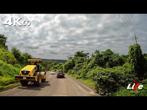 Driving in Konkan 11: From Sangameshwar To Hathkhamba - Mumbai Goa Highway - NH-66 | 4K 60FPS