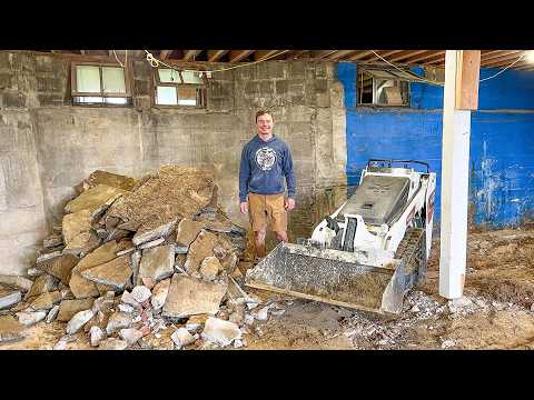 Restoring A $7,000 Mansion: Removing The Basement Floor (Pt. 2)