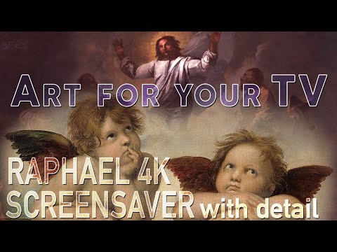 RAPHAEL | Vintage Art TV | Relaxing Renaissance Art Slideshow | Oil Paintings Screensavers (4k)