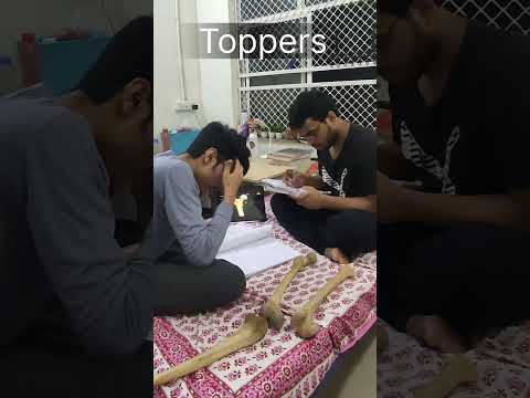 Toppers vs Backbenchers 😎 ft...aiims hyderabad #neet #aiims #aiimsmotivation #mbbs #mbbslife #topper