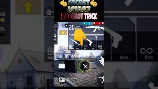 Secret M1887 Headshot Trick & Setting 100% Working 😱 | Free Fire