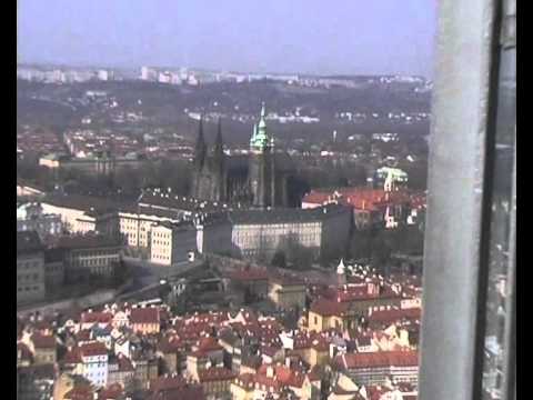 Prague: Views from Petřín Lookout Tower.