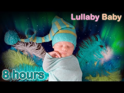 ✰ 8 HOURS ✰ Baby Sleep Music ♫ Northern Lights ♫ Lullabies for Babies to go to Sleep