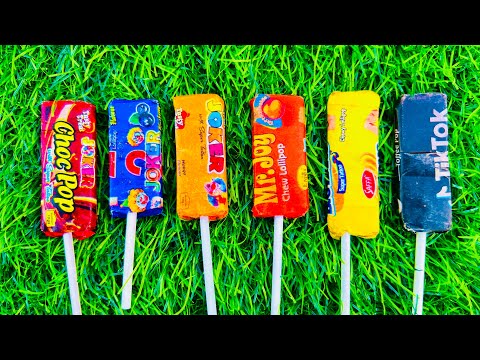 Some popular Candies in the World | New Milk Bottle | mini Cooking | Ice Cream Pop It | Asmr Coca