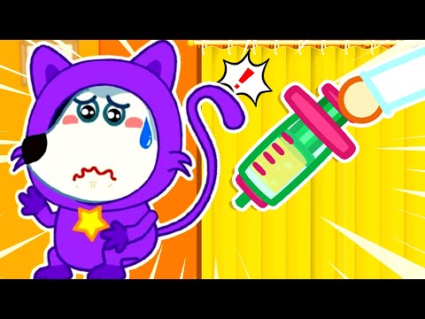 Doctor Check Ups for Catnap! - Time for a shot! 🐺 Cartoons for Kids | LYCAN - Arabic