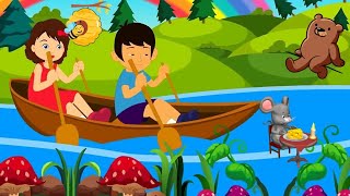 Row, Row, Row Your Boat | Kids Songs & Nursery Rhymes @cartoonnetworkclub565