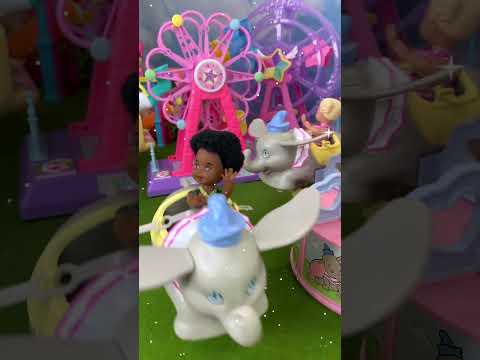 Barbie Doll Disneyland Dumbo Ride #shorts