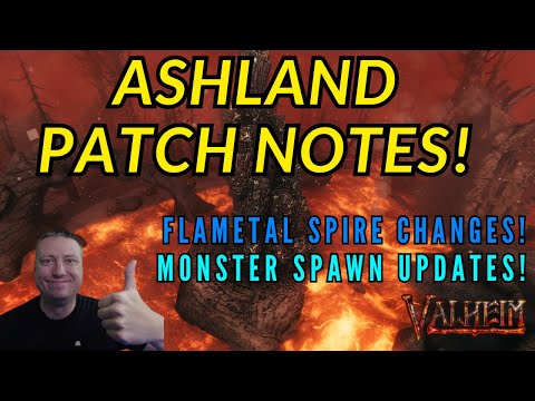 Valheim Ashlands - NEW Public Test Branch Patch Notes! AMAZING CHANGES!