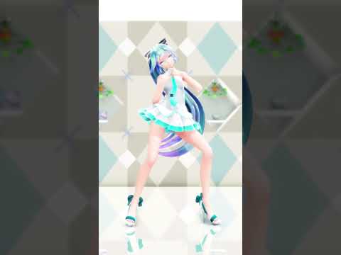 【MMD】ILLIT - "Magnetic"【Tda Miku】#MMD #Magnetic #Miku #Shorts