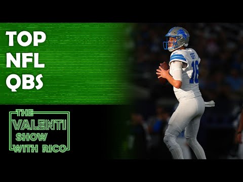 NFL QB Rankings | 10/17/24 | The Valenti Show with Rico