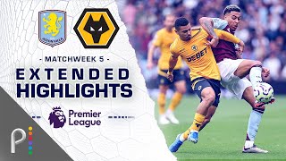 Aston Villa v. Wolves | PREMIER LEAGUE HIGHLIGHTS | 9/21/2024 | NBC Sports