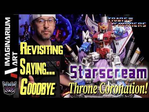 Revisiting and Saying Goodbye to IA Starscream Coronation Transformer Statue!