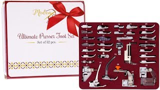 32 PCS Ultimate Presser Foot Set by MadamSew