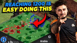 Getting 1200 ELO is Easy Just Keep It SIMPLE | AoE2 Coaching