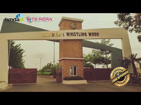 Whistling Woods 45 acres HMDA & RERA Approved Project @ Bhuvangiri town