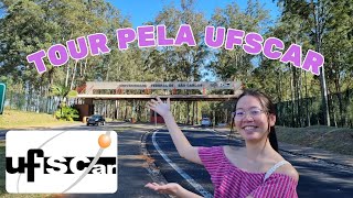 Tour pela UFSCAR - mostrando o RU, biblioteca, departamentos dos cursos e muito mais📚💕🏫