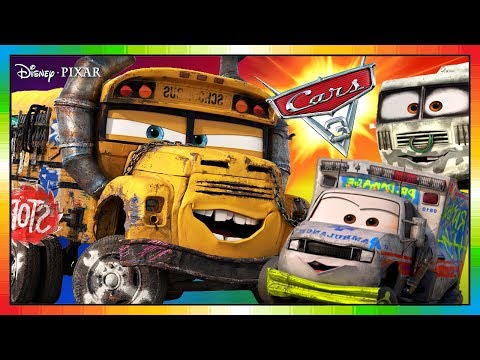 CARS 3: Driven to Win ★ MISS FRITTER ★ Arabalar 3 ★ Auta 3 ★ Autot 3 ★ Biler 3 ★ Mașini 3 ★ 카 3