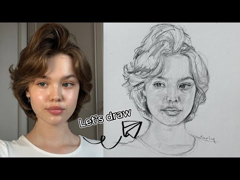 Effortlessly Draw a Gorgeous Girl: Beginner's Guide to the Loomis Method 🌟