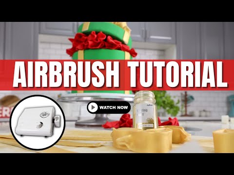 Airbrush Tutorial For Cakes!